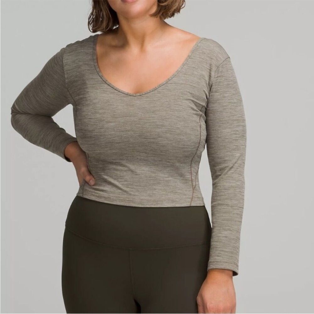 Lululemon Align Long Sleeve Shirt Women Size 12